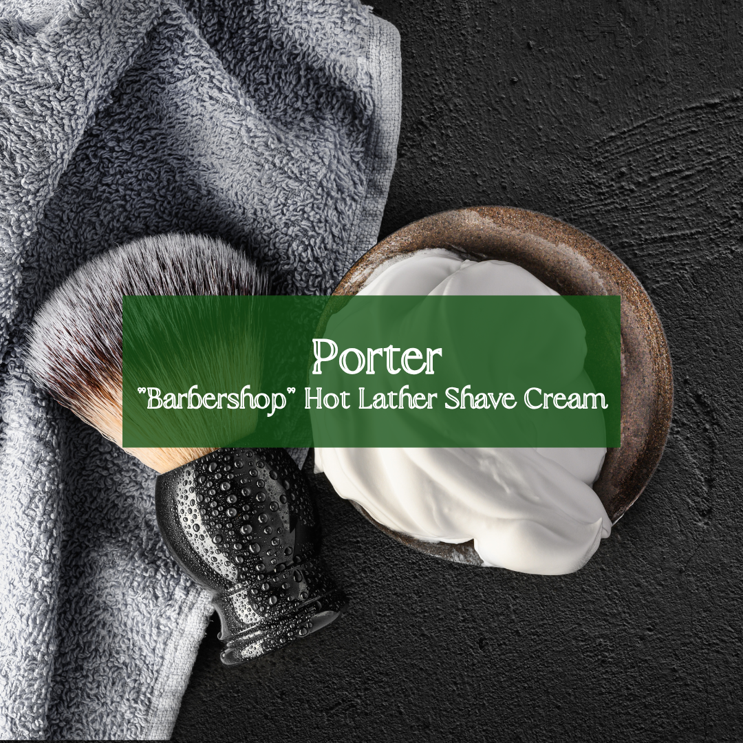 Porter Mustache Wax - Hot Lather Shaving Cream