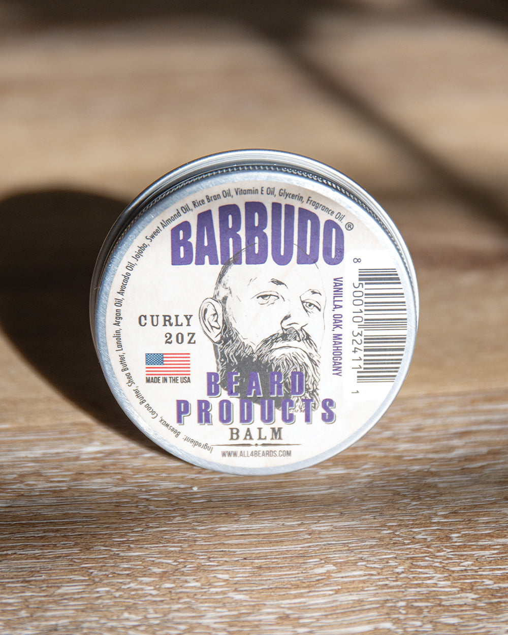 Curly Balm - Vanilla, Oak, Mahogany