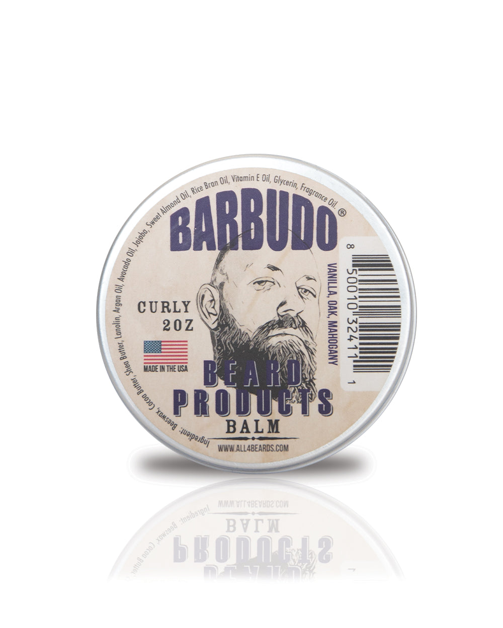 Curly Balm - Vanilla, Oak, Mahogany