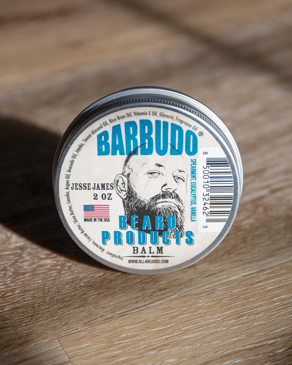 Jesse James Balm - Spearmint, Eucalyptus, Vanilla