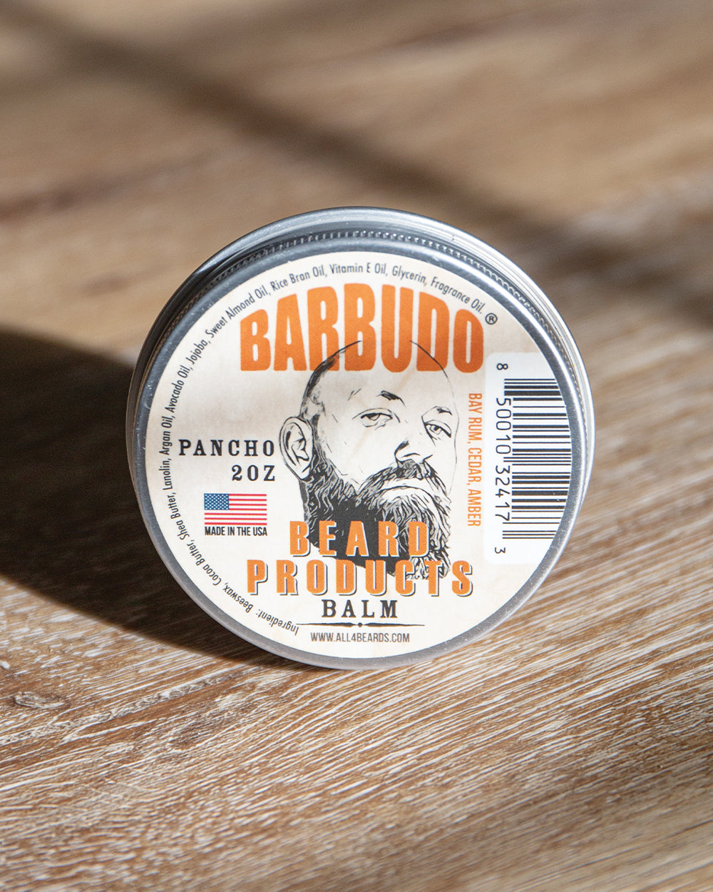 Pancho Balm - Bay Rum, Cedar, Amber