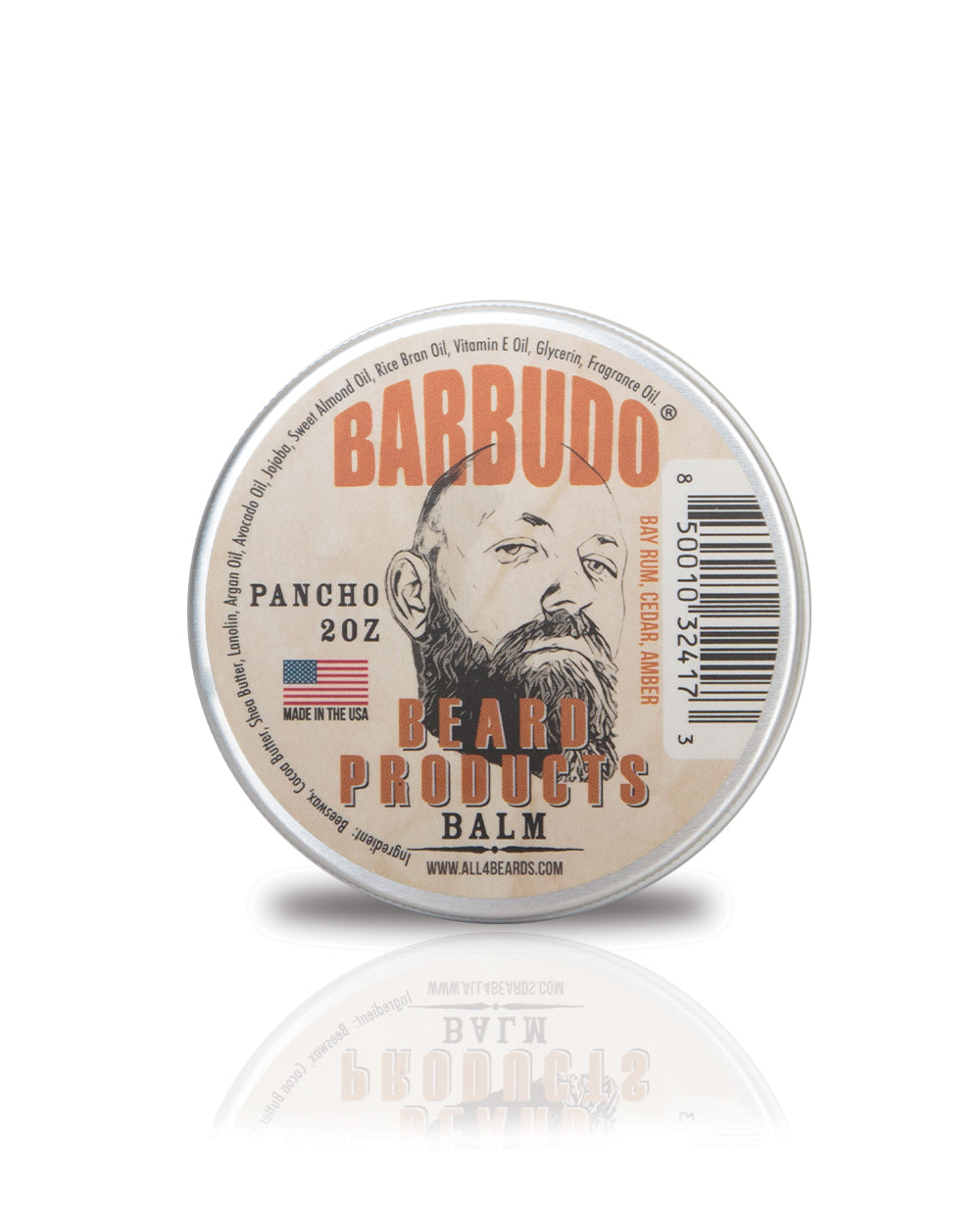 Pancho Balm - Bay Rum, Cedar, Amber