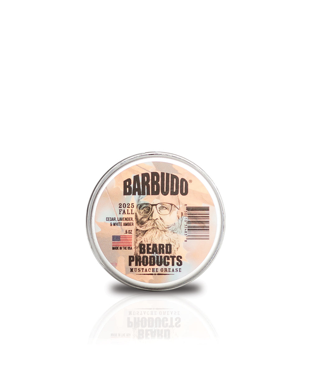 “NEW” Fall 2025 Mustache Wax- Cedar, Lavendar, White Amber