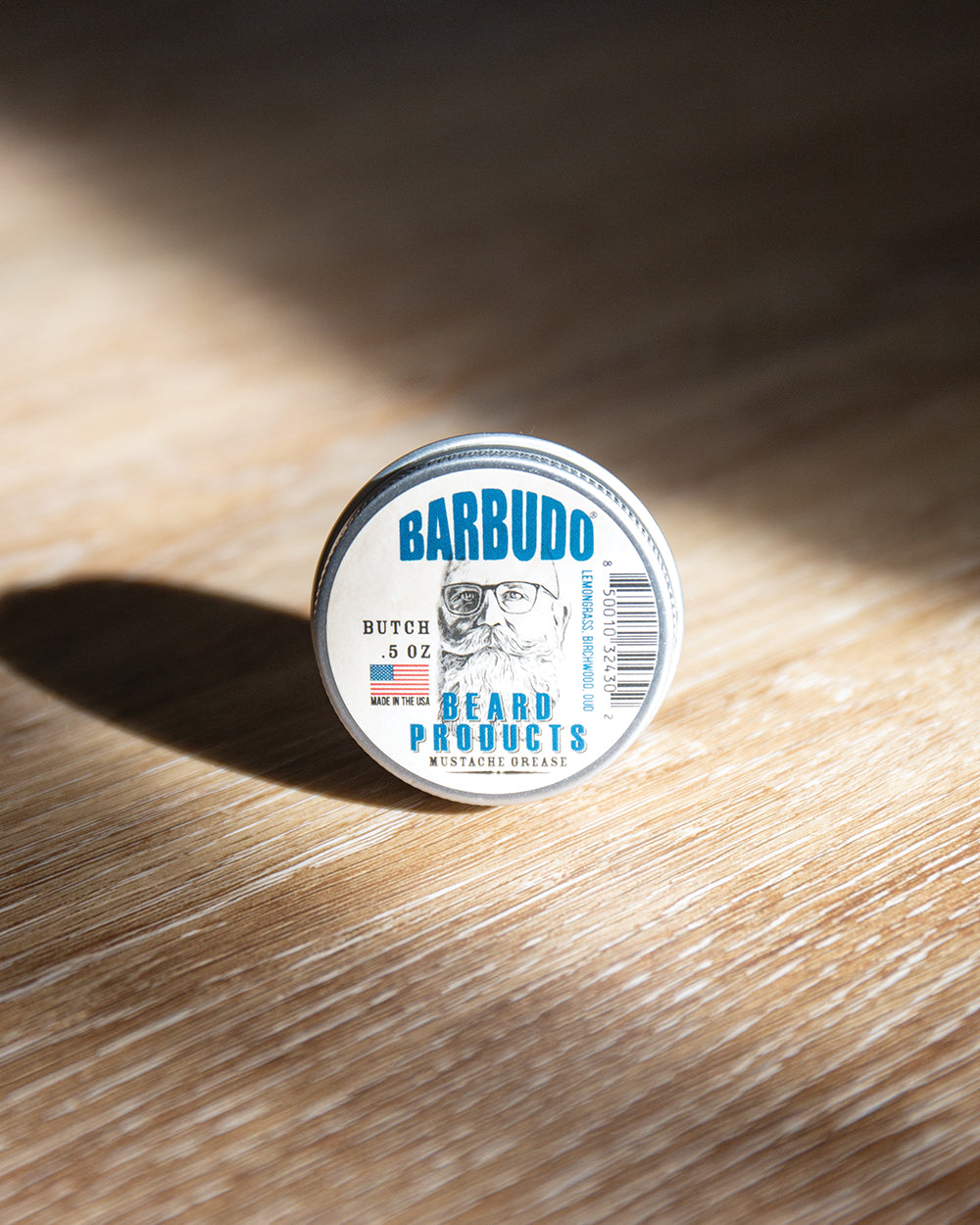 Butch Mustache Wax - Lemongrass, Birchwood, Oud