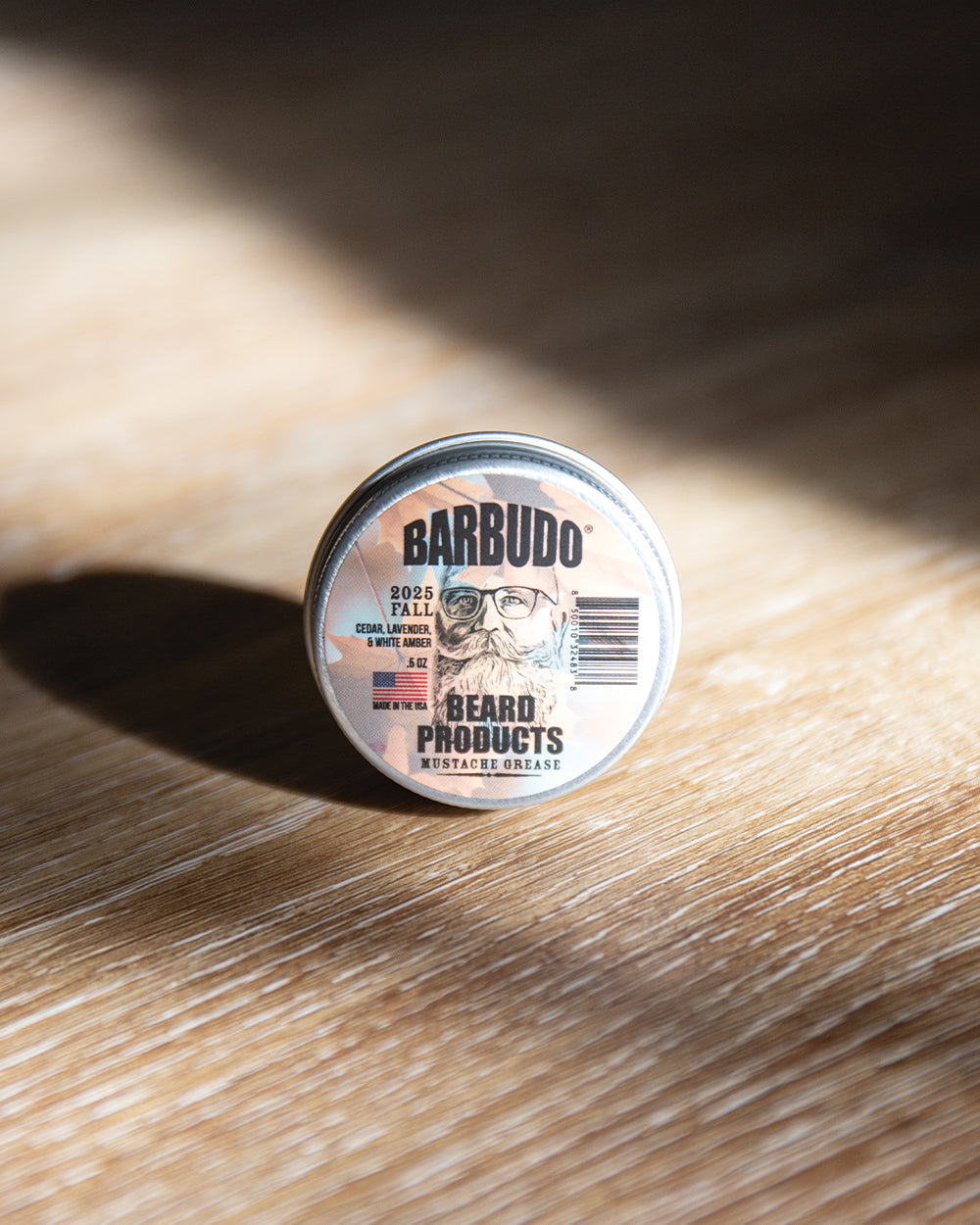 “NEW” Fall 2025 Mustache Wax- Cedar, Lavendar, White Amber