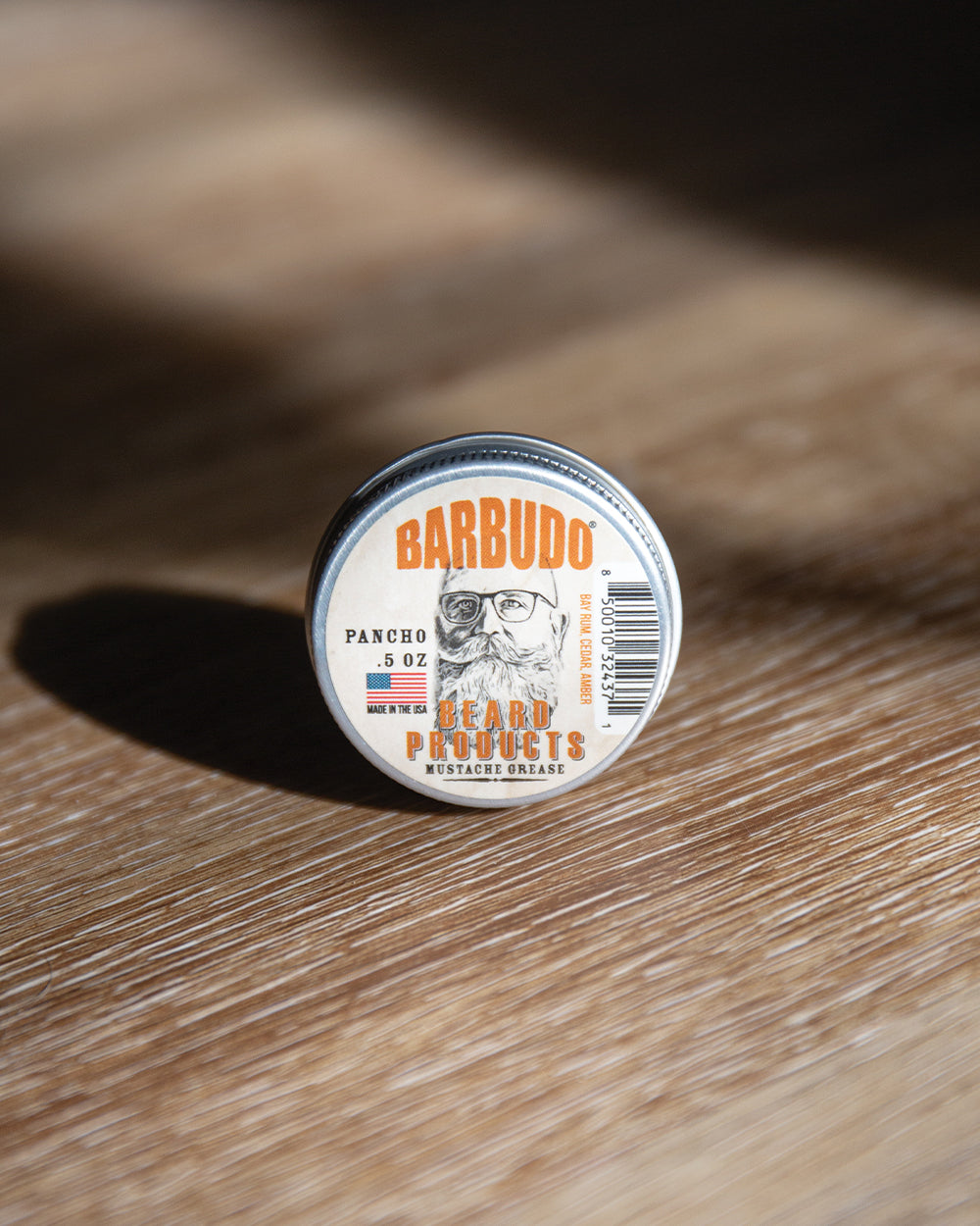 Pancho Mustache Wax - Bay Rum, Cedar, Amber