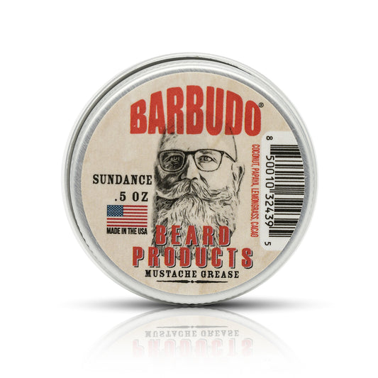 SUNDANCE MUSTACHE WAX - Coconut, Papaya, Lemongrass, and Cacao